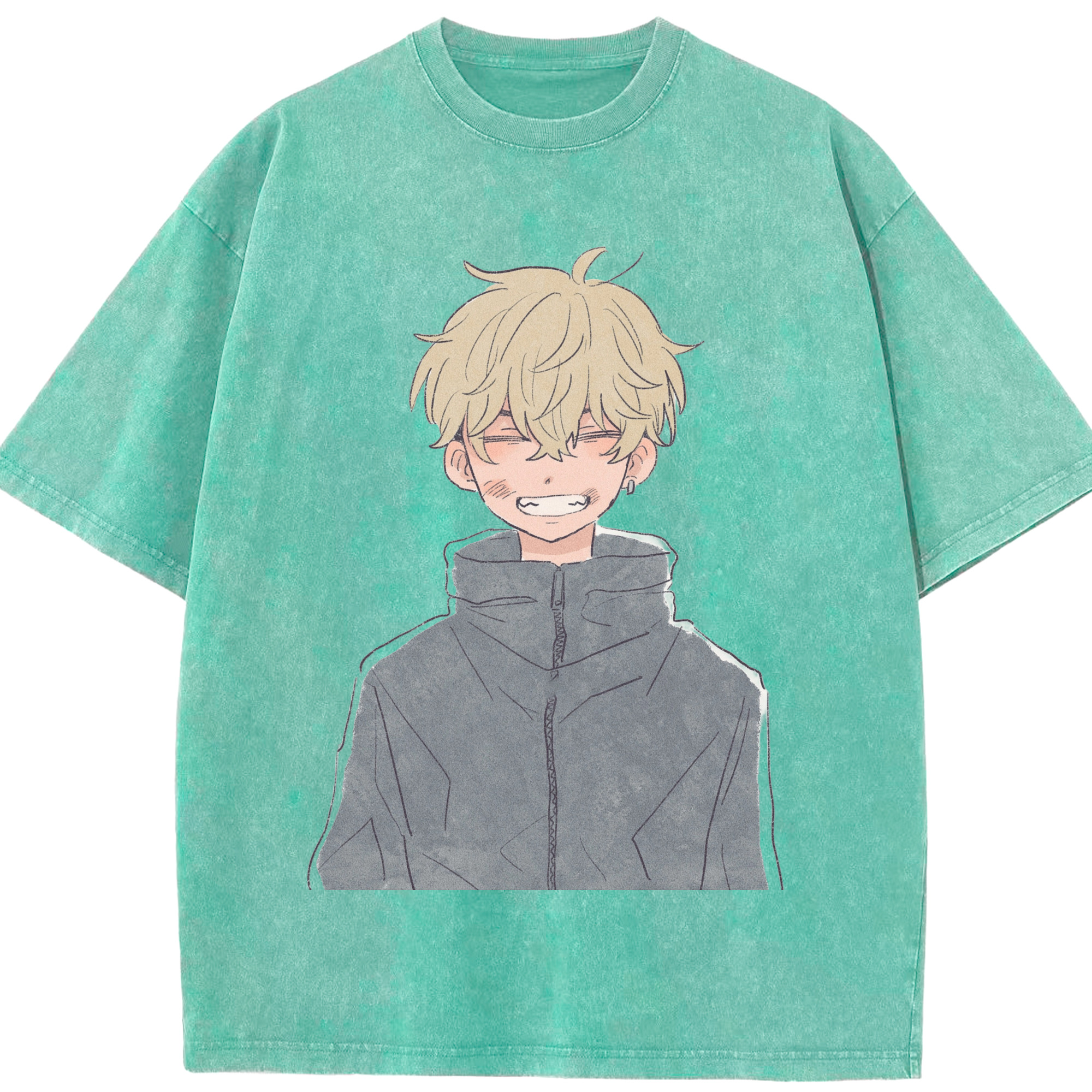 （画像用） 東京リベンジャーズ Tokyo Revengers 綿100% ヴィンテージ風 半袖Tシャツ（フロントプリント）